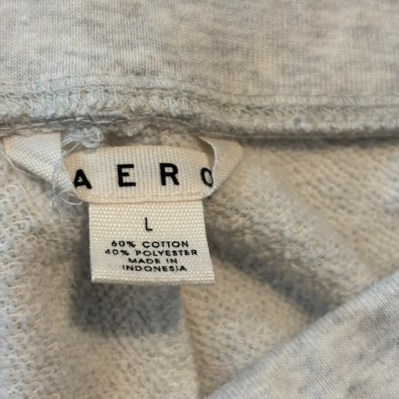 Aero Womens Grey Rainbow Stripe Cotton Womens Joggers Size Large Retro Comfort - Picture 5 of 11